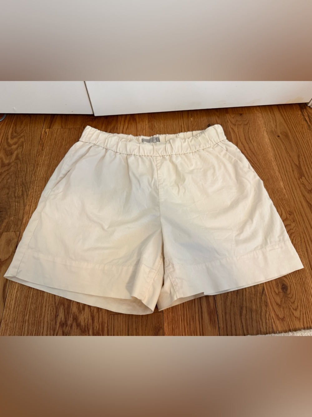 Everlane Women's The Easy Short in canvas Size 10 Organic Cotton